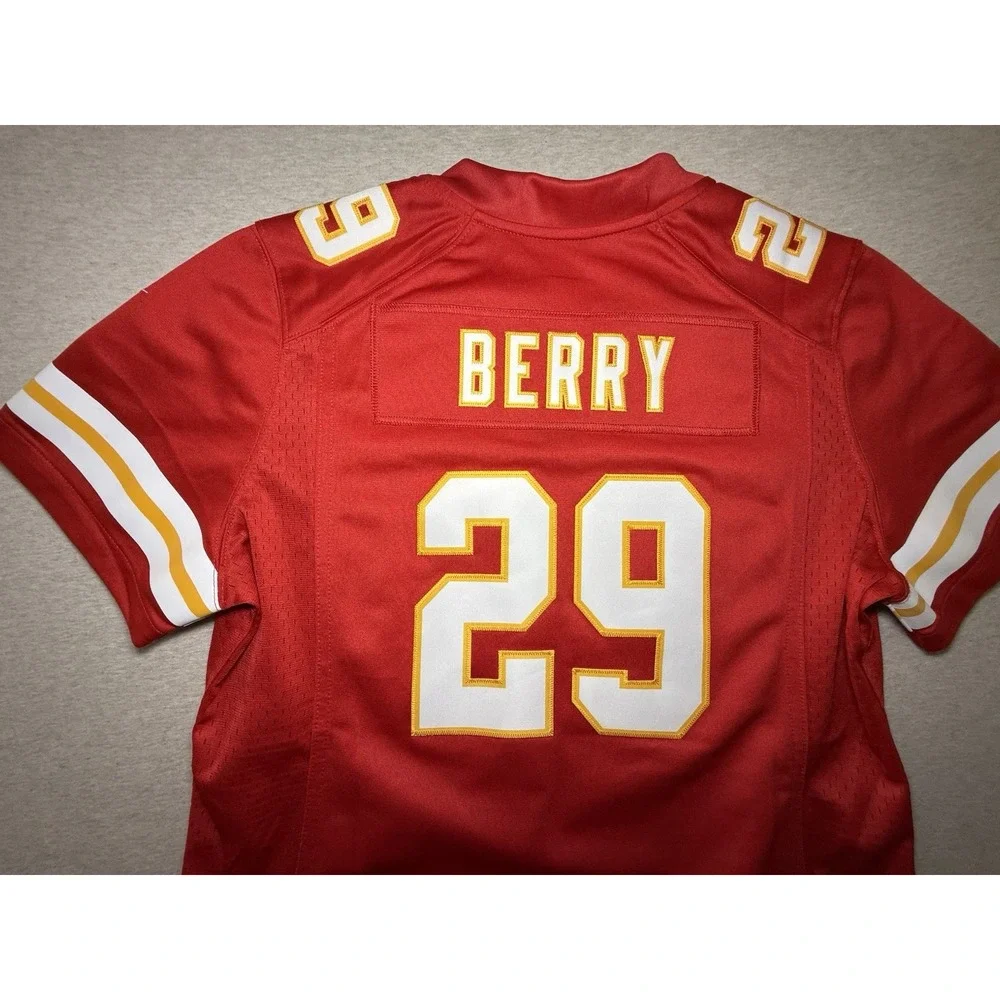 kansas city chiefs jersey Woman's Large Berry# 29